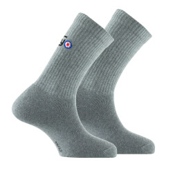 Mi-chaussettes garçon gris T35/38 : le lot de 6 paires de mi-chaussettes à  Prix Carrefour