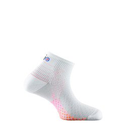 Socquettes Pro athle ultra light Blanc/Rose