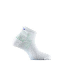 Socquettes Pro athle ultra light Blanc/Turquoise